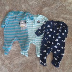 Carter's 3M Sleep & Play Bundle Fleece Pajamas